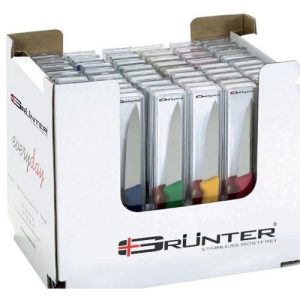 PAIRING KNIFE - 100MM COLOUR BOX SET GRUNTER 60 PIECE - KNG0002
