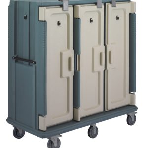 MEAL DELIVERY CART 30 TRAY SLATE BLUE 74.5CM W X 152.5CM L X 161.6CM H - MDC0750