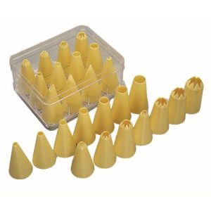 NOZZLE SET PLASTIC - PLAIN 6 PIECE - NSP0006