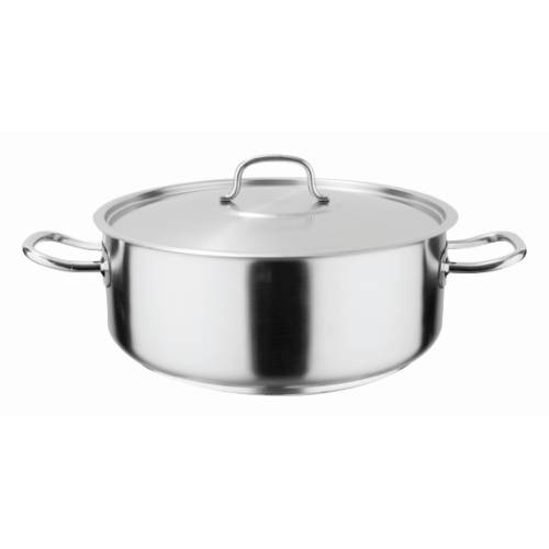 POT S/STEEL LOW CASSEROLE - 4LT - PSC4004