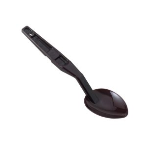 POLYCARBONATE SOLID SPOON BLACK 28CM L - PSS0028