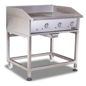 HEAVY DUTY – GRILLERS – FLOOR STANDING – HALF FLAT GRILL/HALF RIBBED TOP – ELECTRIC – 900 - FRE0900